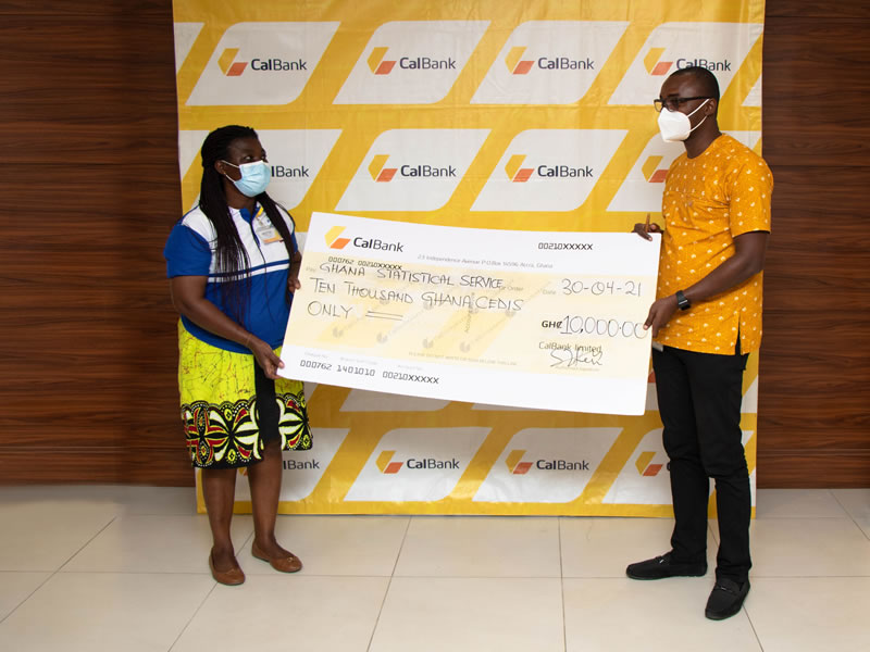 CalBank donates GHS 10,000 to the Census